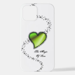 Rainbow Heart with Stars , The Magic Of Love iPhone 12 Case