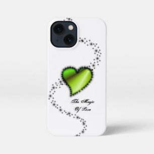 Rainbow Heart with Stars , The Magic Of Love iPhone 13 Mini Case