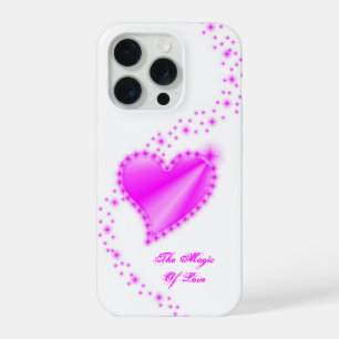 Rainbow Heart with Stars , The Magic Of Love iPhone 15 Pro Case