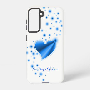 Rainbow Heart with Stars , The Magic Of Love Samsung Galaxy Case