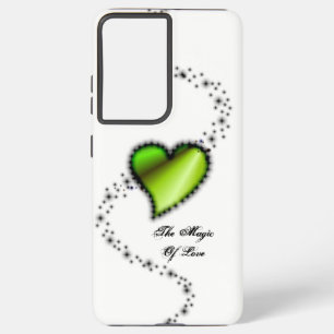 Rainbow Heart with Stars , The Magic Of Love Samsung Galaxy Case