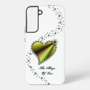 Rainbow Heart with Stars , The Magic Of Love Samsung Galaxy Case