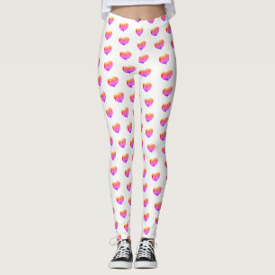 Rainbow Hearts - Leggings