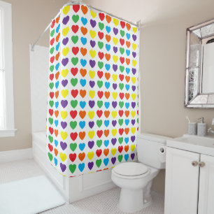 Rainbow Hearts Pattern