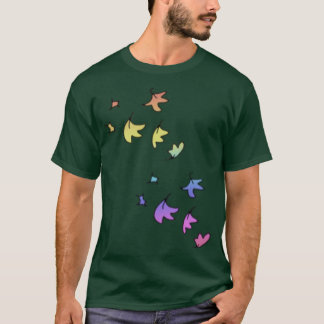 Rainbow Heartstopper leaves retro T-Shirt