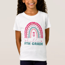 Rainbow Hello Fifth Grade