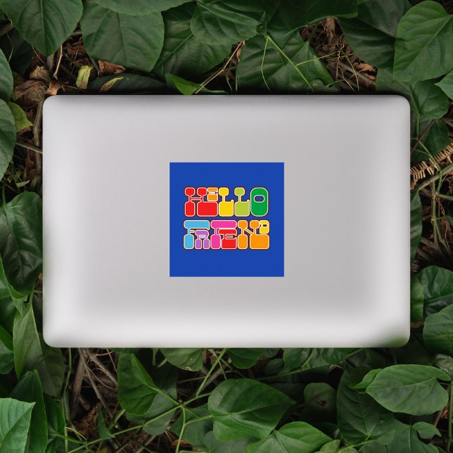 Rainbow Hello Friend Retro (Creator Uploaded)