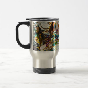 Rainbow Hematite Crystal Travel Mug