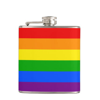 "RAINBOW" HIP FLASK