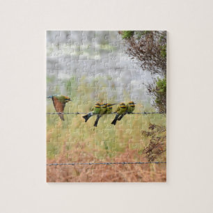 RAINBOW HONEY EATER BIRD QUEENSLAND AUSTRALIA JIGSAW PUZZLE