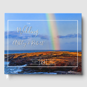 Rainbow, Hope & Happiness, Wedding Guest Book