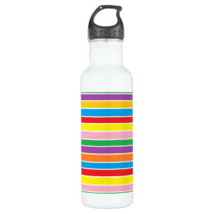 Rainbow Horizontal Stripes 710 Ml Water Bottle