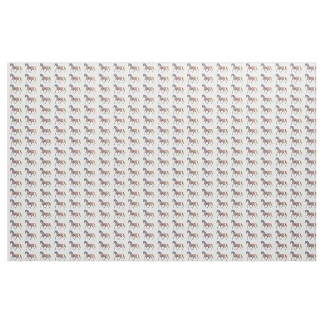 Rainbow Horse Fabric (Yard)