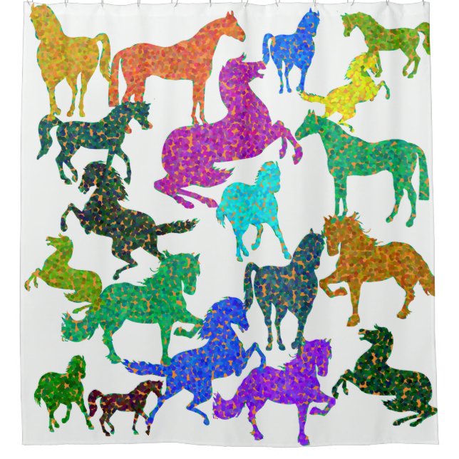 Rainbow Horses - "Dotty about Horses!" (Front)