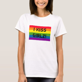 RAINBOW I Kiss Girlz! T-Shirt