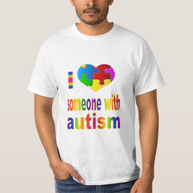 Rainbow I Love Someone Tshirt (Front)