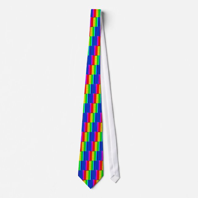 rainbow Illusion Tie (Front)