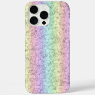 Rainbow in Elephant Skin Leather Optik iPhone 16 Pro Max Case
