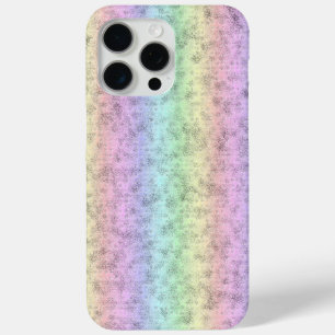 Rainbow in Elephant Skin Leather Optik iPhone 15 Pro Max Case