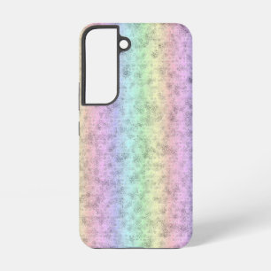 Rainbow in Elephant Skin Leather Optik Samsung Galaxy Case