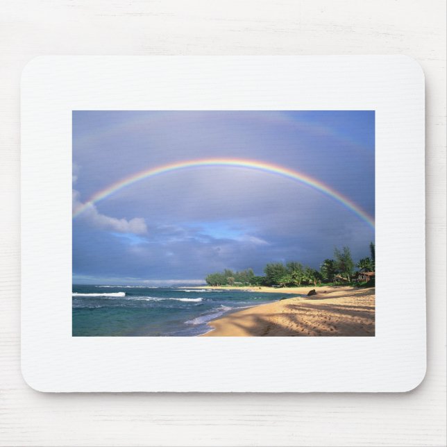 Rainbow in Hawai Mouse Pad (Front)