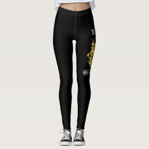 Rainbow In September We Wear Gold Childhood Cancer Leggings