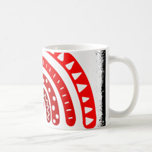 Rainbow In September We Wear Red Brain Aneurysm Aw Coffee Mug