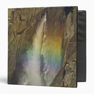 Rainbow in Upper Yosemite Falls in Yosemite Binder