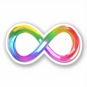 Rainbow Inifinity Symbol