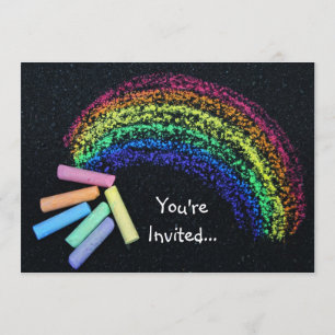 Rainbow Invitation