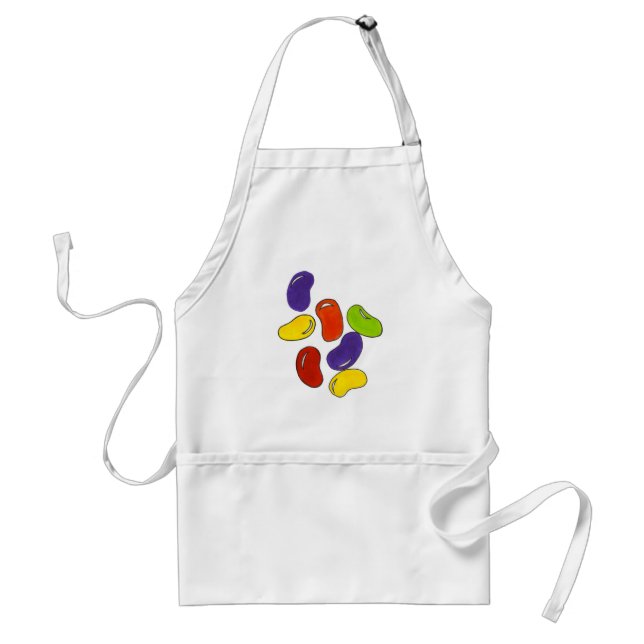 Rainbow Jelly Bean Beans Easter Candy Sweets Standard Apron (Front)