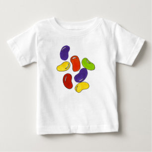 Rainbow Jellybean Jelly Beans Candy Easter Candies Baby T-Shirt