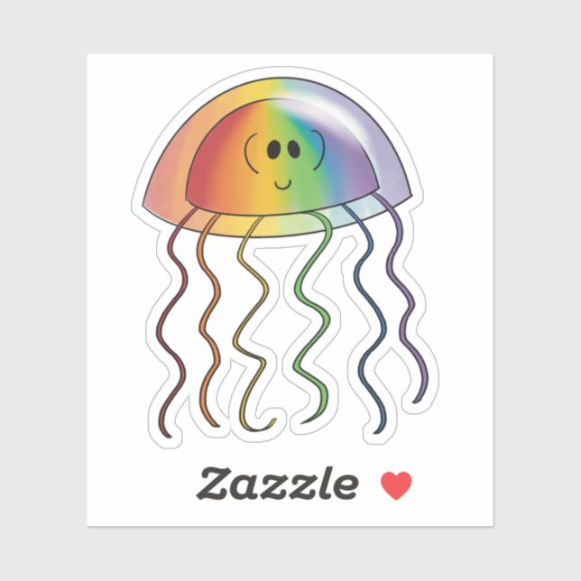 Rainbow jellyfish (Sheet)