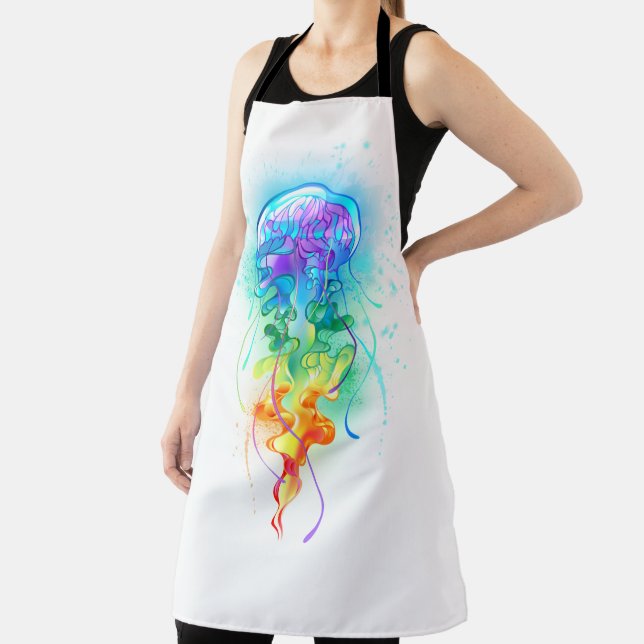 Rainbow jellyfish apron (Insitu)