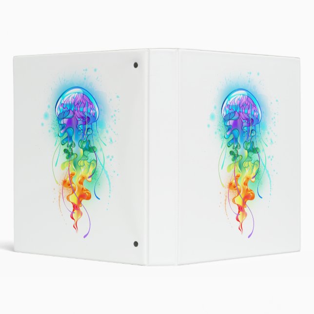 Rainbow jellyfish binder (Background)