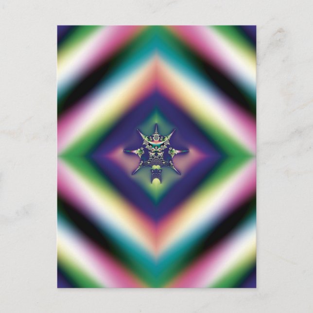 Rainbow Jewellery Postcard (Front)