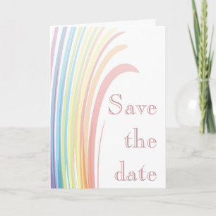 Rainbow Joy Enregistrer la carte Date