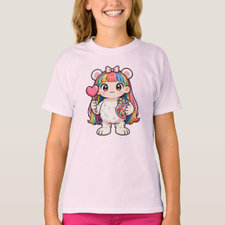 Rainbow Kawaii Bear T-Shirt