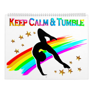 RAINBOW KEEP CALM AND TUMBLE CALENDAR