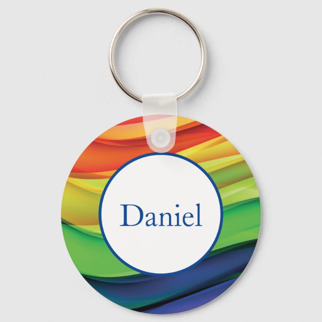 Rainbow Keychain (Front)