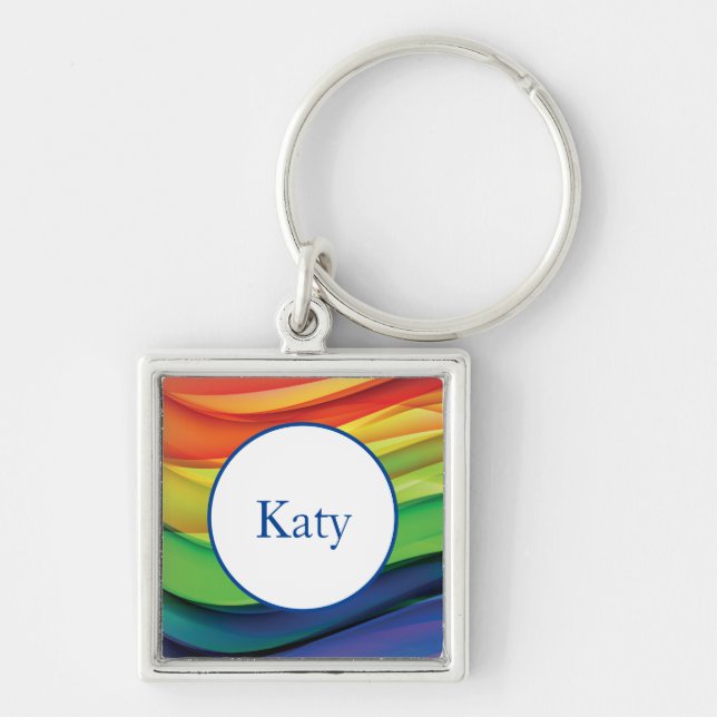 Rainbow Keychain (Front)