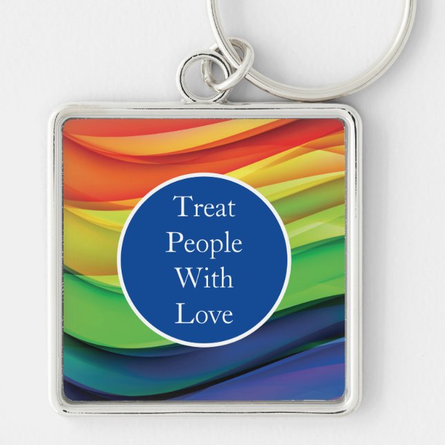 Rainbow Keychain (Front)
