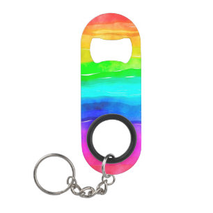 Rainbow Keychain Bottle Opener