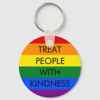 Rainbow Kindness Keychain