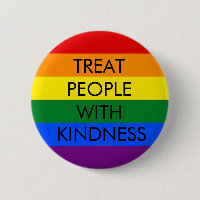 Rainbow Kindness Standard Button