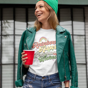 Rainbow Kisses and Leprechaun Wishes T-Shirt