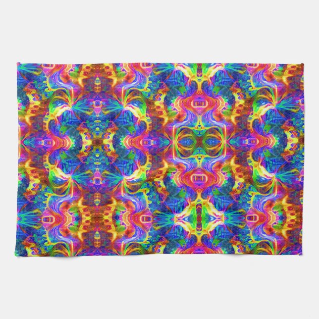 Rainbow Kitchen Towel (Horizontal)