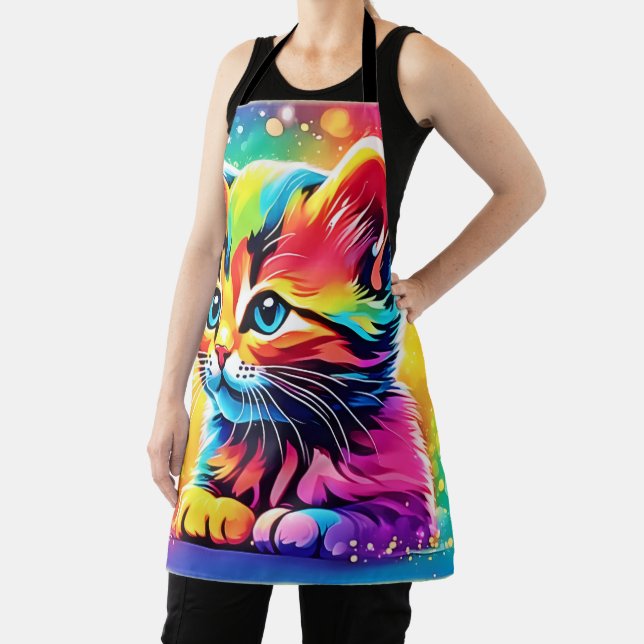 Rainbow Kitten Dream Apron (Insitu)