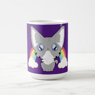 Rainbow Kitty Coffee Mug