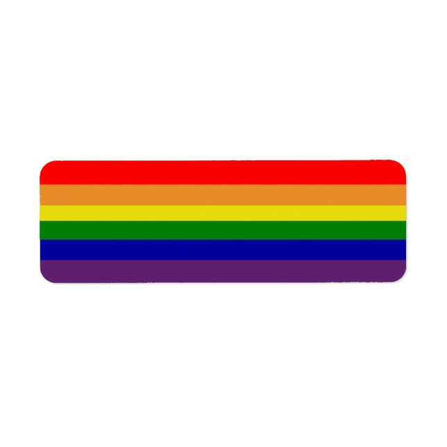 Rainbow Label (Front)